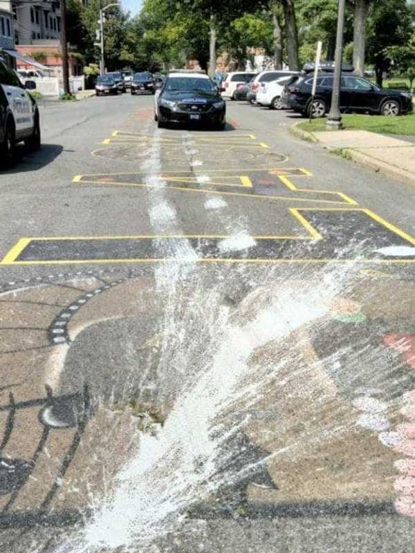 Suspect In Custody After Apparent Vandalism Of BLM Mural In Mamaroneck