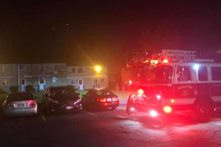 Entertainment Center Fire Displaces Massachusetts Family Of Three