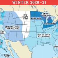 Winter Weather Outlook For Region Released By Farmers Almanacs