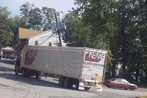 Expect Delays: Delivery Truck Crash Brings Down Power Lines In Nanuet