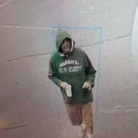 <p>Police in West Springfield released photos of a suspect and his vehicle after allegedly stealing a Bobcat.</p>