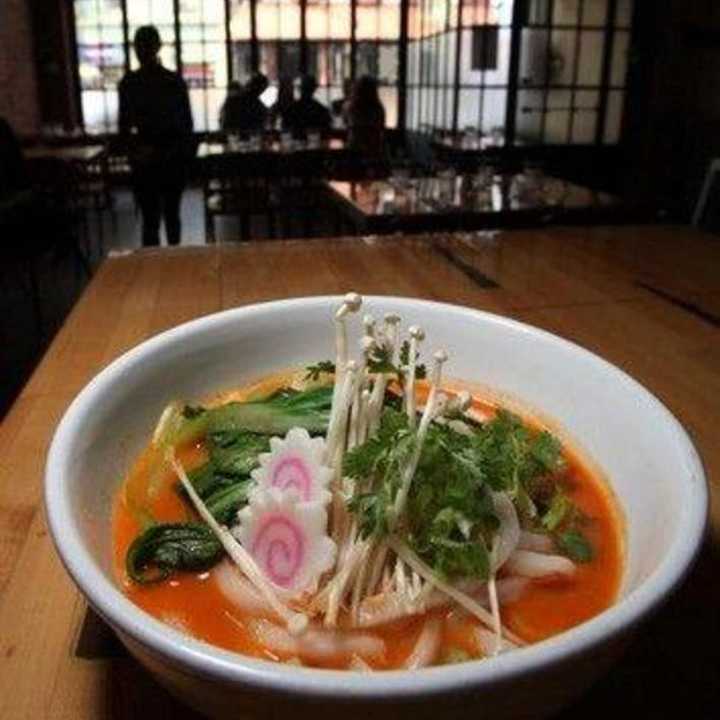 Ramen dish at UNoodles Snack Bar in Haverstraw.