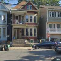 <p>Paterson police found the body of Jacques Mills in front of 57 Godwin Avenue (2nd house from left) at the notorious Summer Street intersection.</p>