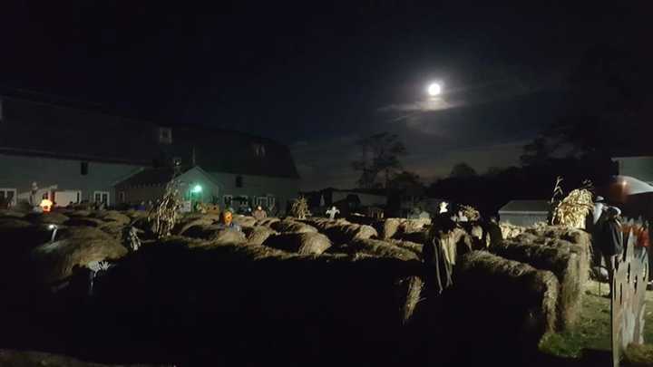 Fright night at Pierson&#x27;s Farm in Middletown.