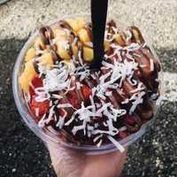 <p>Smoothie bowl from The Raw Squeeze.</p>