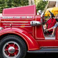 <p>Quick response from a young Mahwah firefighter.</p>