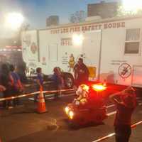 <p>The Fort Lee Safety House makes a presentation in Edgewater.</p>