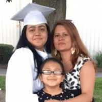 <p>Nury Chavarria of Norwalk, with her two daughters, last month was granted a stay in her deportation order and was allowed to remain in the U.S.</p>