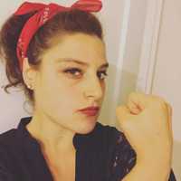 <p>Daily Voice Managing Editor Cecilia from Hackensack as Rosie.</p>