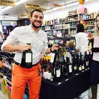 <p>Tastings are a bit part of the business at LiquorLand in Suffern.</p>