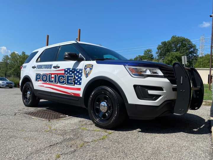 Yorktown Police cruiser.