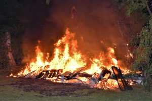 PHOTOS: Northampton County Motor Home Fire Deemed Suspicious