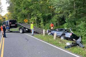 Injuries Reported In Single-Vehicle Franklin County Crash