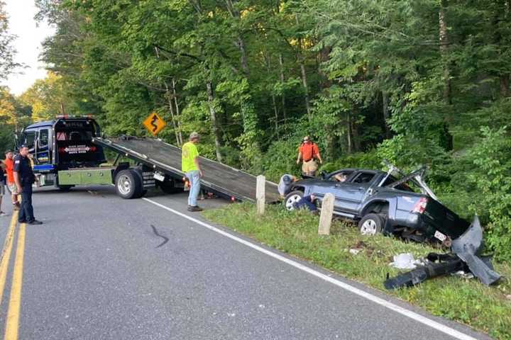 Injuries Reported In Single-Vehicle Western Mass Crash