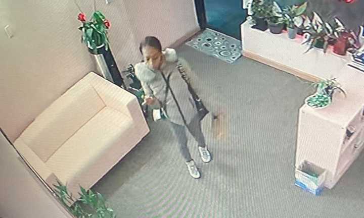 Police are searching for an individual who is accused of stealing $11,000 from a Merrick spa.