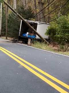 Piermont Road Closed After Sleeping Trucker Crashes In Rockleigh