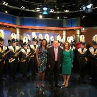 <p>The Trumbull High School Golden Eagle Marching Band appeared on &quot;Good Day New York&quot; in advance of its appearance in the Macy&#x27;s Thanksgiving Day Parade.</p>