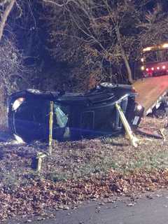 Two Cars Damaged In Rollover Crash In Monroe