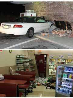 Woman Charged With Felony DWI After Crashing Car Into Goshen Stewart's Shop