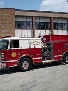Putnam Valley Firefighters Battle Brush Fire