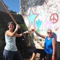 <p>Holy Child members worked at a Habitat For Humanity home in Yonkers.</p>