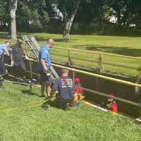 <p>Passaic firefighters were assisted by local, county and state responders, along with the National Guard.</p>