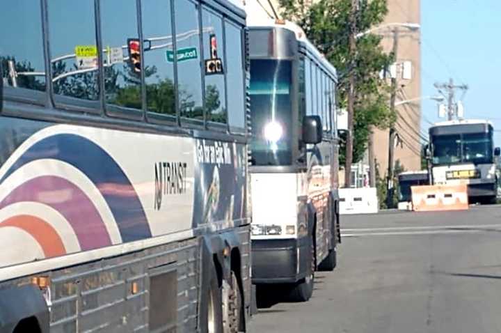 NJ Transit buses