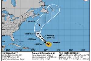 Hurricane Larry Should Make Waves, Blow Some Wind, But That's Most Likely It, Forecasters Say