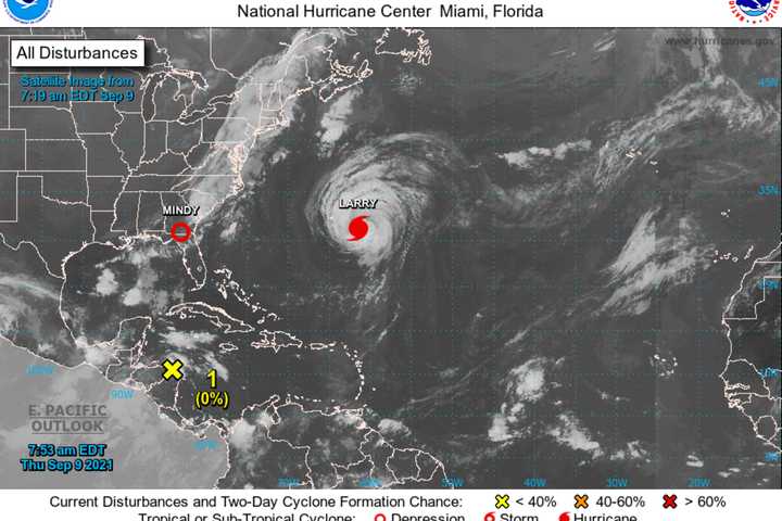 Huge Hurricane Larry Starting To Make Its Move: Latest Projected Path