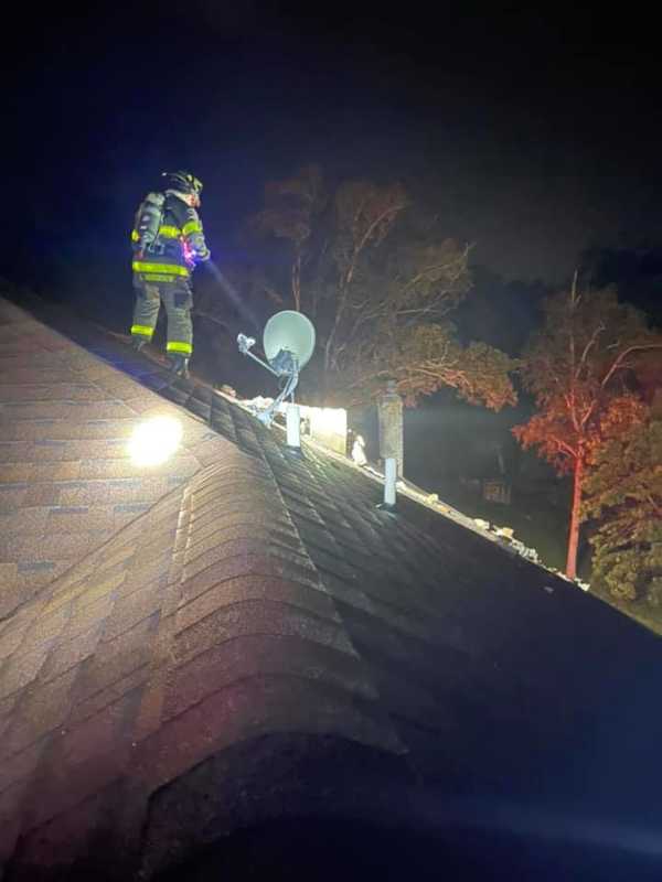 Lightning Strike Blasts Chimney Of Warren County Home [PHOTOS]