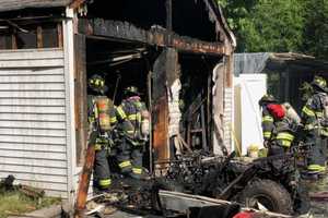 Fire Ravages Wyckoff Garage