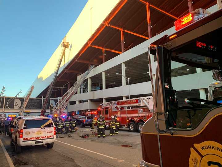 Several South Bergen mutual aid companies assisted, along with other area departments.