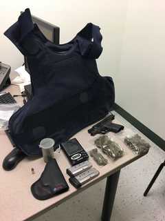 Police: Norwalk Man Busted On Drug Charges Had Gun, Bulletproof Vest In Car