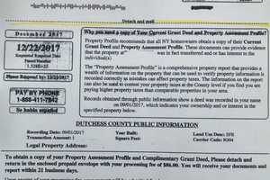 Alert On Scam Mailings Tops Dutchess News