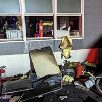 <p>The fire damaged the kitchen of the Clinton Place home in Hackensack.</p>