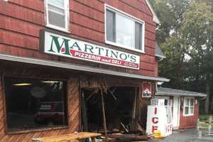 Police: Sleeping Driver Takes Off After Slamming Into Danbury Pizza Place