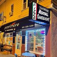 <p>Eat in. Take out. Either way: Enjoy, at PizzAmore in Carlstadt. The number&#x27;s right there in the photo. Or see links above.</p>