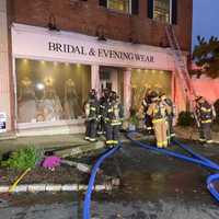 <p>A Westport bridal shop was damaged by fire.</p>