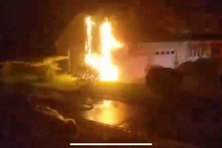 Neighbor Saves Woman From CT House Fire During Nor'easter