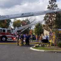 <p>Several area companies provided mutual aid at the Rockleigh fire.</p>