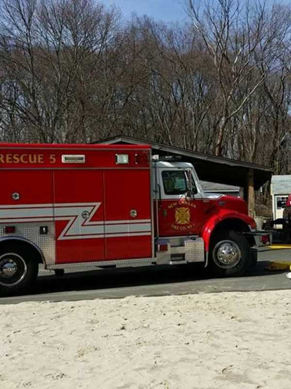 Three-Alarm Fire Destroys Barn In New Canaan