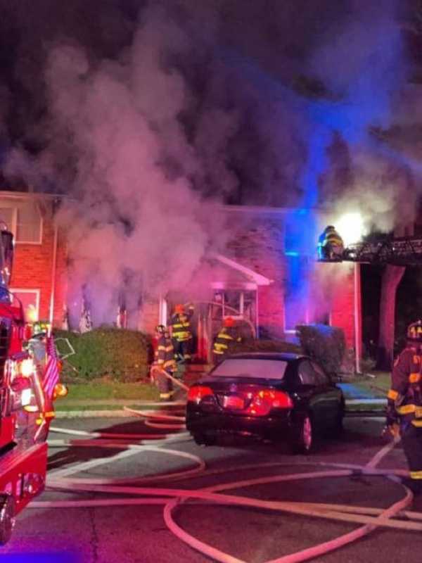 Apartments Damaged After Fire Breaks Out In Nassau County