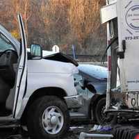 <p>Three vehicles were involved.</p>