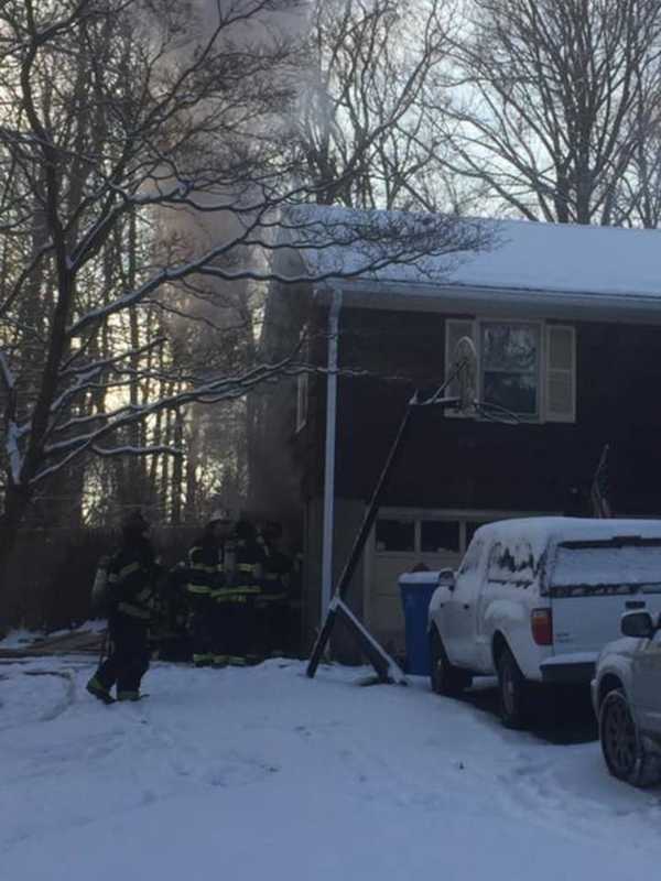 Firefighters Keep Blaze From Spreading From Garage To Home In Monroe