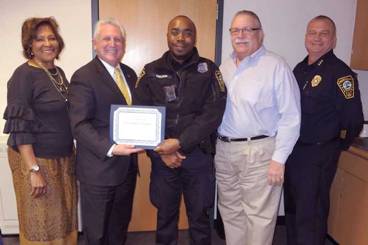 Norwalk Officer Recognized For Locating Missing Elderly Man From Westport