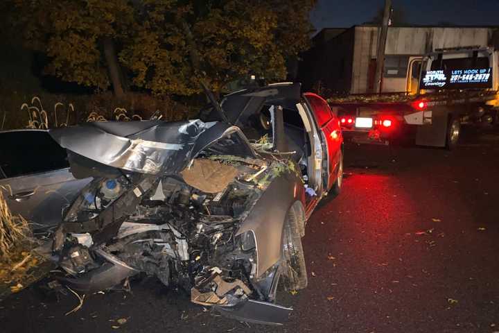 Driver Killed, Hudson Passenger Critically Injured In Horrific Crash