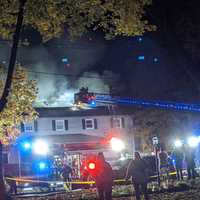 <p>The fire immediately went to two alarms.</p>