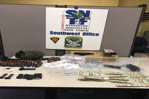 Bridgeport Man Stopped With Loaded Gun, Ammo And Drugs In Car