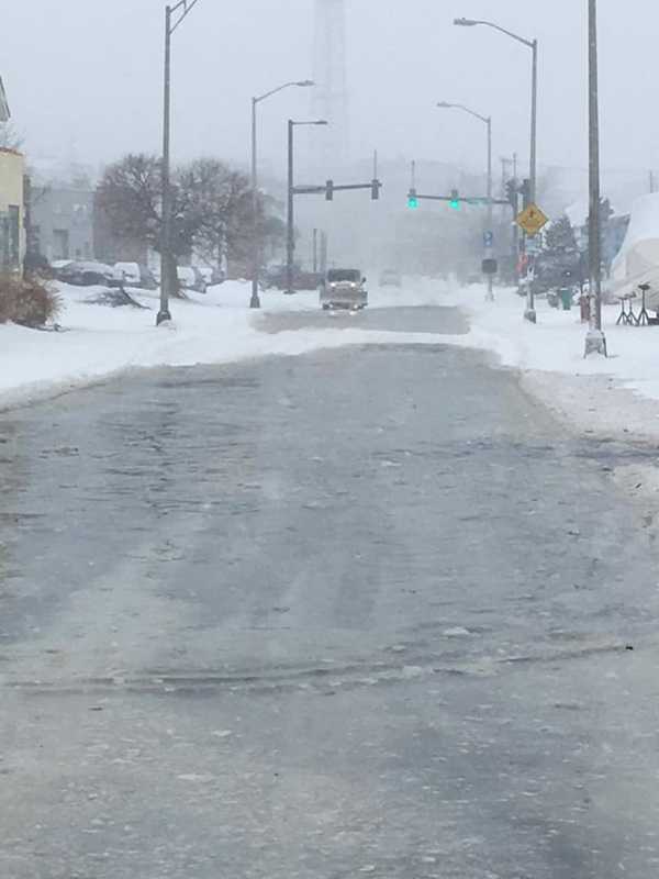 Flooding Closes Part Of Water Street In Norwalk