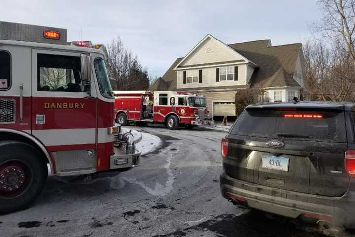 Firefighters From Danbury, Stony Hill Team Up To Solve Water Problem